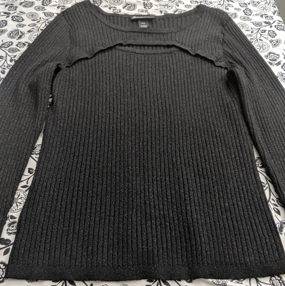 Lane Bryant Sweaters - Black glitter sweater